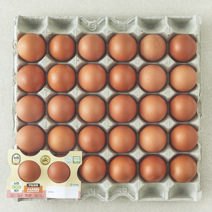 로켓프레시 농협 EPC 무항생제 인증 특란 1.8kg