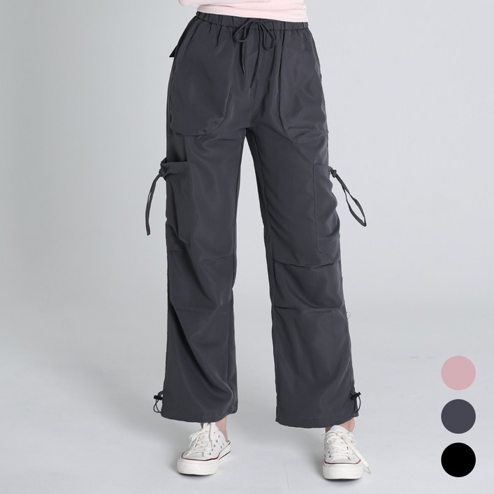 모이르벨라 여성용 스트링 조거 카고 팬츠 P26SS2-A2663