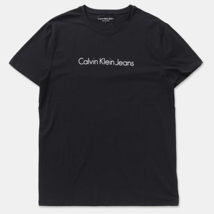 [캘빈클라인진] 공용 Calvin Klein Jeans 로고 반팔티 4AOKC88 - 쇼핑앤샵