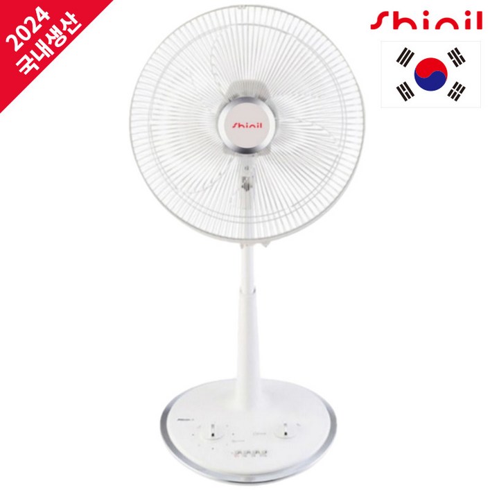 신일 2024 NEW 국산 3엽 16인치 대형 초미풍 스탠드 선풍기 40cm, SIF16KOS 2024