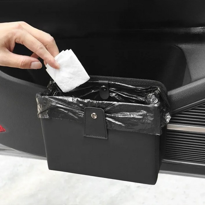 고고스 차량용 쓰레기통 휴지통 정리 청소 수납