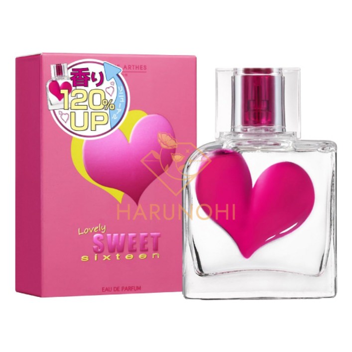 일본 장아떼 JEANNE ARTHES 러블리 스위트 식스틴 오드퍼퓸 향수 50ml