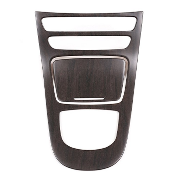 벤츠 E 클래스 W213 2021  콘솔 기어 패널 프레임 시계 버전 없음 ABS 시프트 커버 트림  장식 호환