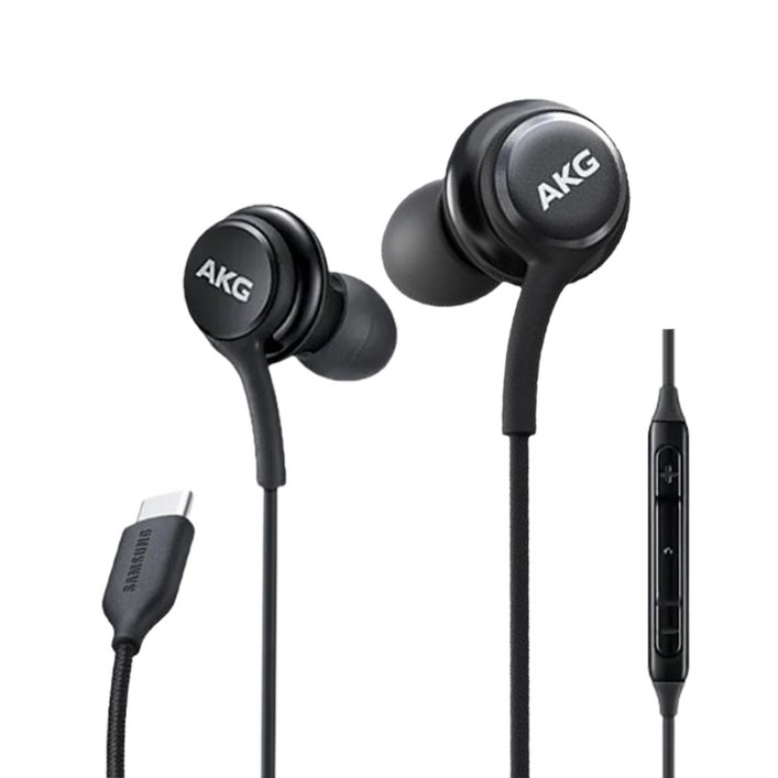 홈방구 삼성 C타입 AKG 정품 유선이어폰 갤럭시 스마트폰 S20 S21 S22 S23 S24 Z플립 전기종 노트10 노트20 아비스토 귀이개 구성품 포함, 홈방구 C타입 블랙