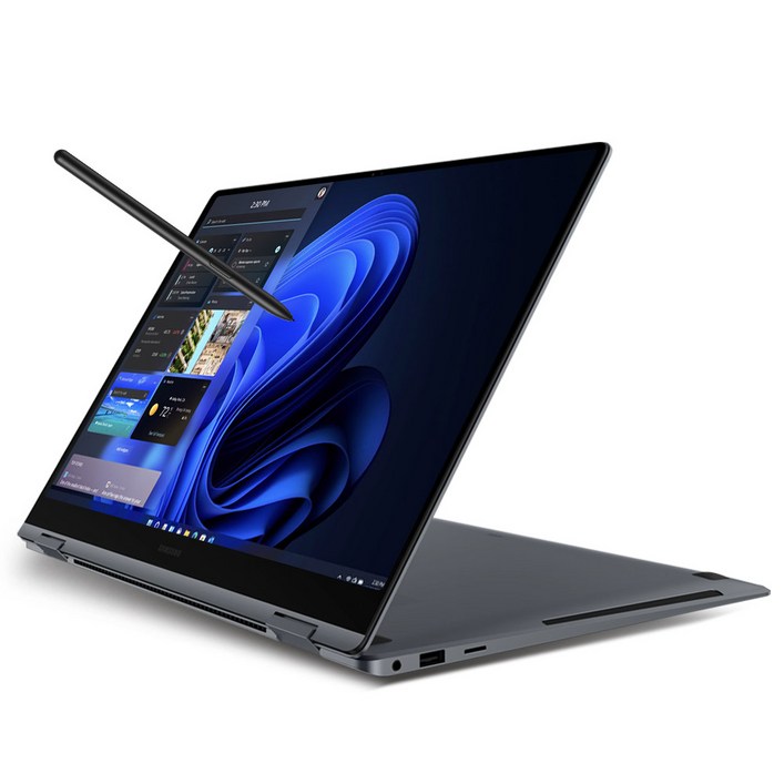 삼성전자 갤럭시북 프로360 16인치 인텔코어 터치 디스플레이 WQXGA+ 태블릿 2in1 S펜 사무용 업무용 OLED 노트북