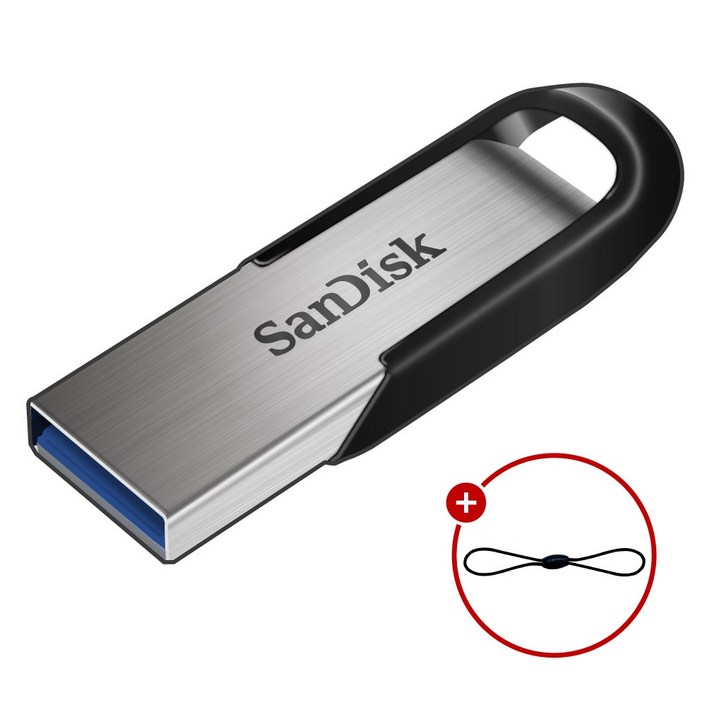 샌디스크 Ultra Flair 울트라 플레어 USB 3.0 SDCZ73512GB  USB 고리줄