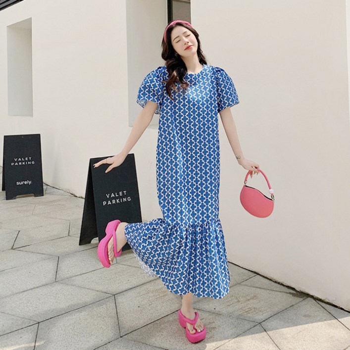 마인라인 시슬리 썸머 원피스 빅사이즈 3XL 롱원피스