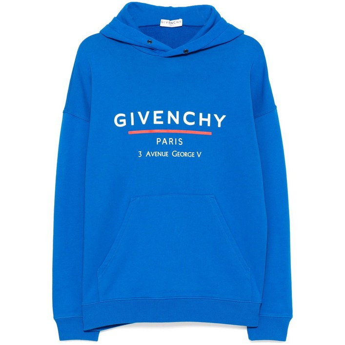 지방시 로고 프린트 후디