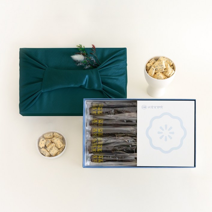 오담청연 도라지정과 한과 선물세트고급보자기포함 상견례 답례품 부모님선물, 700g, 1박스