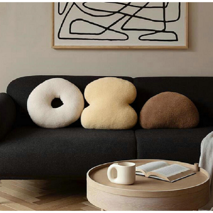 UNIQUEHOME 쇼파 침대 등받이 쿠션 방석, 크림 케이크 UNIQUEHOME 쇼파 침대 등받이 쿠션 방석, 크림 케이크