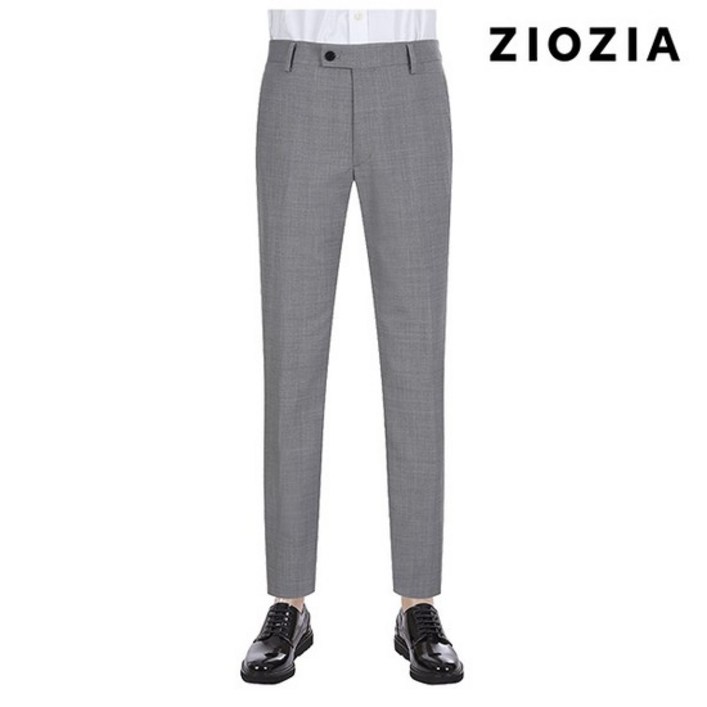 미라클 라이트 그레이 솔리드 정장팬츠 ABD2SP1208LGR