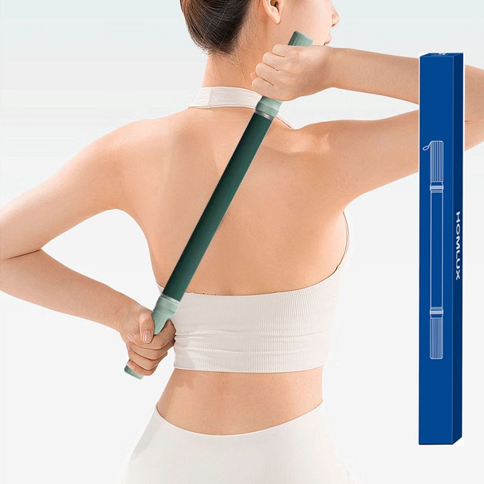 HOMLUX 마사지 스틱 바디 라인 케어 근육 릴렉스 안마 스틱 V2