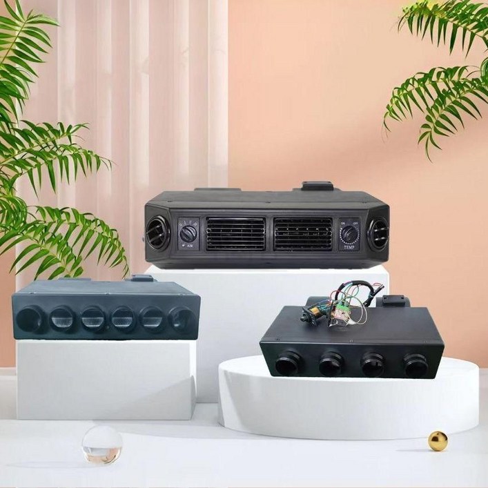 지게차에어컨 개조 트럭 차량용 냉풍 굴삭기 중장비 화물차 냉방기 쿨러 12V 24V 캠핑카