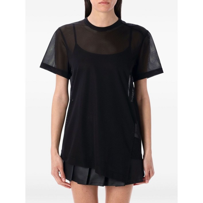 꼼데가르송 메시 레이어 티셔츠