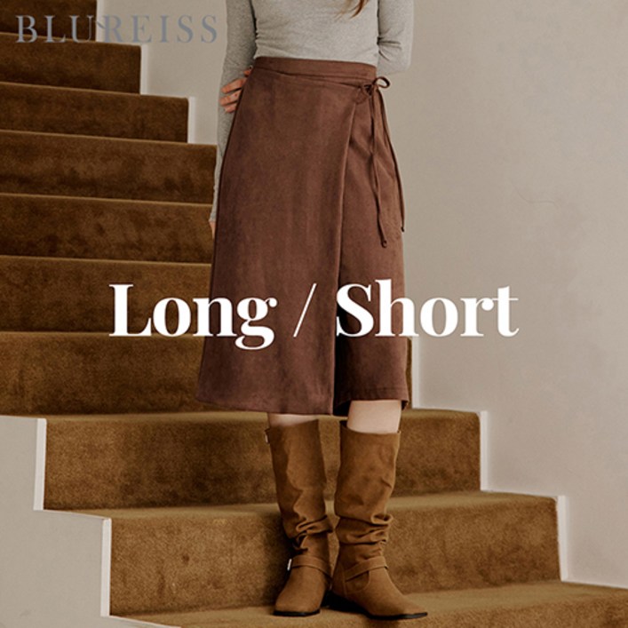 기장선택랩 스웨이드 큐롯팬츠BI5F1PT7041