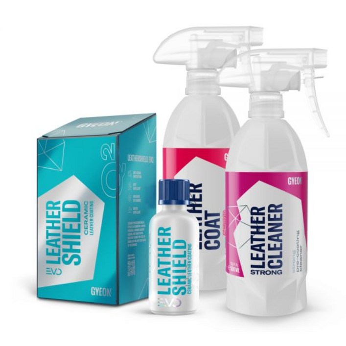셀프 레더쉴드 가죽 코팅 세트 레더클리너 500ml레더쉴드 50ml레더코트 500ml