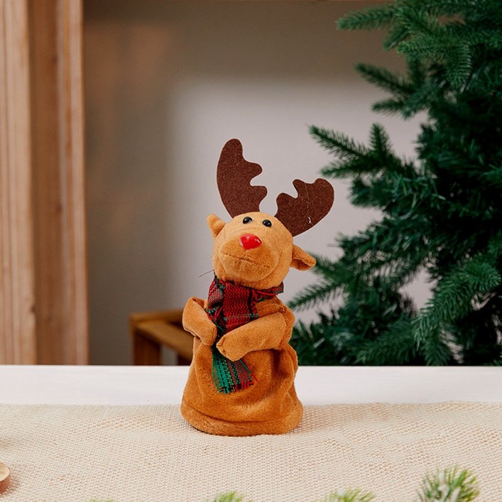 크리스마스 춤추는 인형 루돌프 인형 움직이는 이벤트
