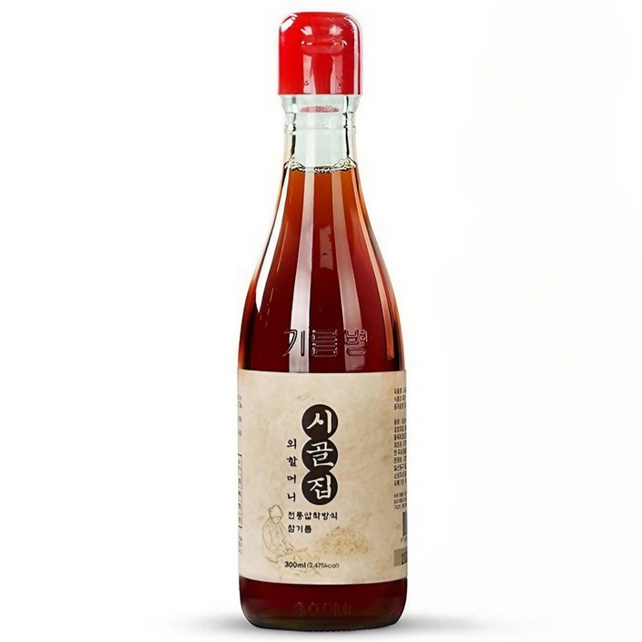시장쏙 시골집 외할머니 참기름, 300ml, 1개
