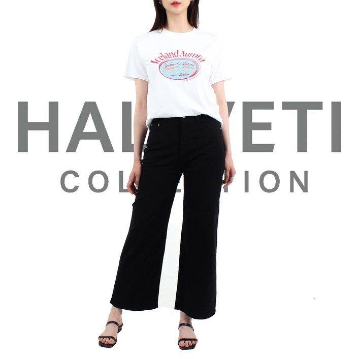 여성 면 기본 와이드 데님팬츠 4 colors