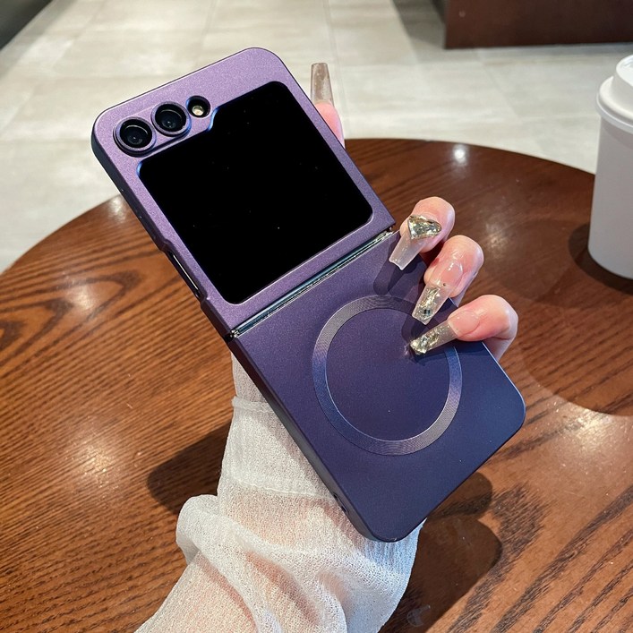 그로스컴퍼니 맥세이프 실리콘 갤럭시 z플립65 케이스