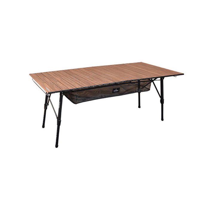 몬테라 마름 폴딩 롤테이블 우드 XL