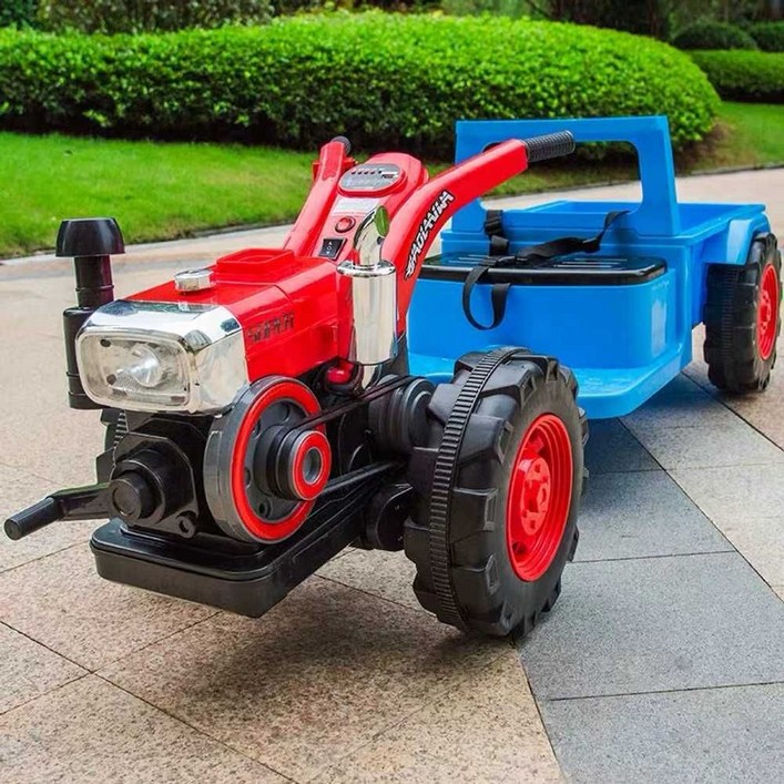 전동 경운기 장난감 완구 중장비 리모컨 푸쉬카 인승 트랙터