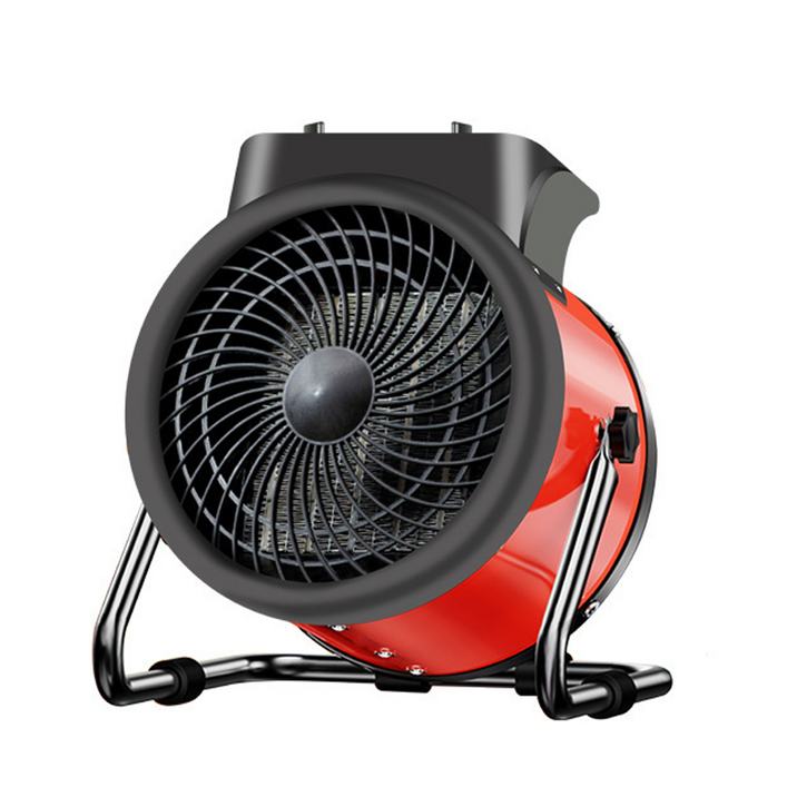 난방기 가정용 산업용 에너지 절약형 온풍기 2000W 소형강포 욕실 전기히터 속열 세라믹 발열 신기, 붉은색, 2000W