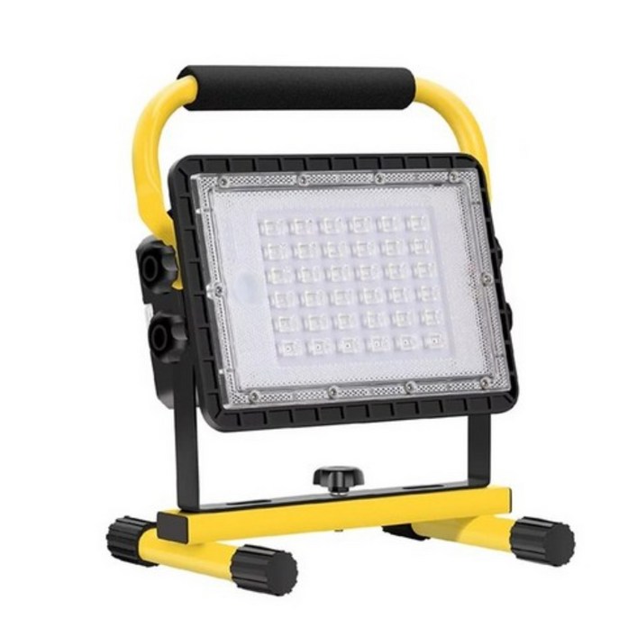 LED 충전식 야외 랜턴 작업등 투광기 36COB 150W, 1개