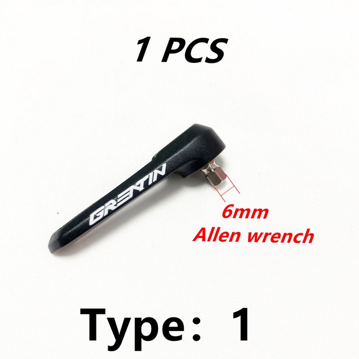스루 액슬 탈착식 레버 6mm 육각 키 플러그인 액슬과 호환 자전거 알렌 렌치 도구