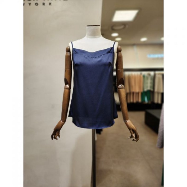 모조에스핀 프로모션 실키 슬리브리스 탑 블라우스 S232XSC001-NY 백화점 아울렛 한정수량 (3528181)