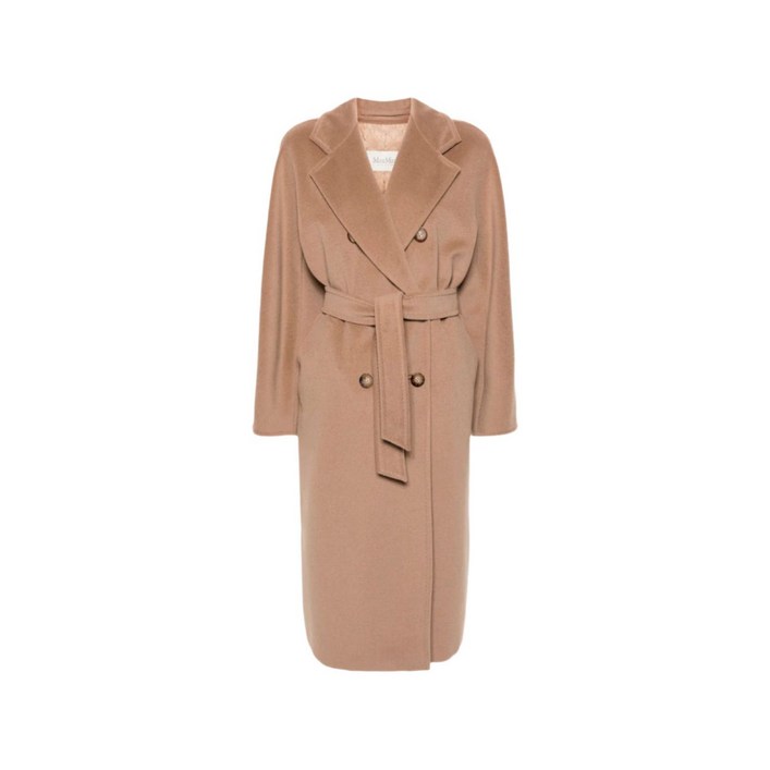 막스마라 마담 101801 더블 브레스티드 벨트 코트