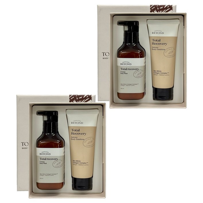 비욘드 토탈 리커버리 바디 베이직 세트, 2세트, 300ml