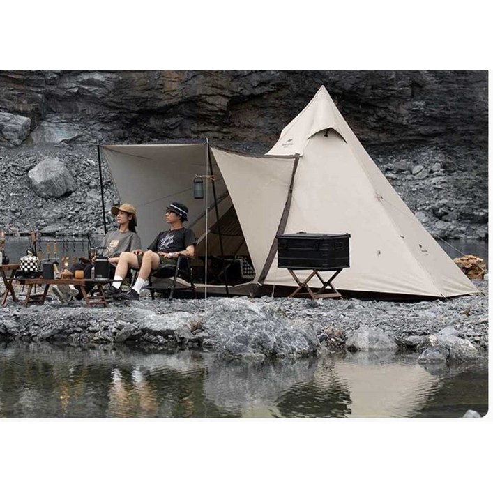 네이처하이크 캠핑 티피텐트 4인 육각텐트 리빙쉘
