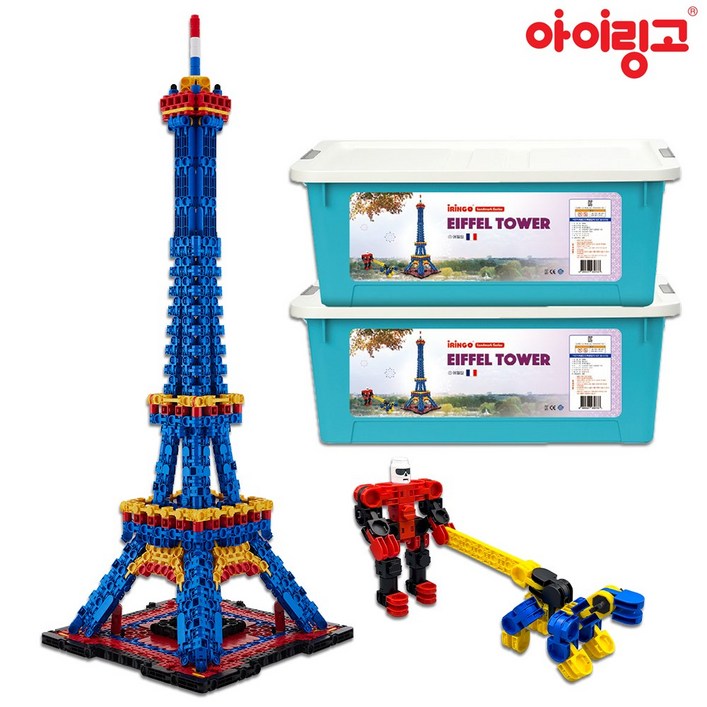아이링고 에펠탑 2110pcs 교구 블럭만들기