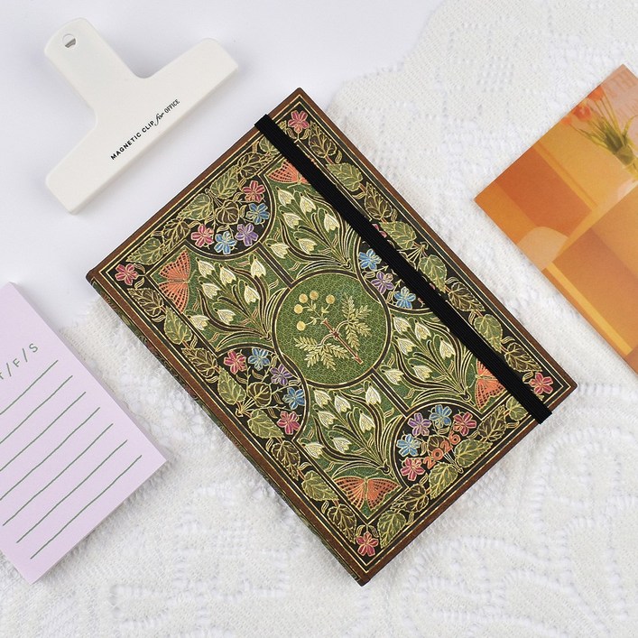 2026 다이어리 페이퍼블랭크스 플래너 위클리 주간 일기장 다꾸 미디 사이즈, Poetry in BloomVERTICAL