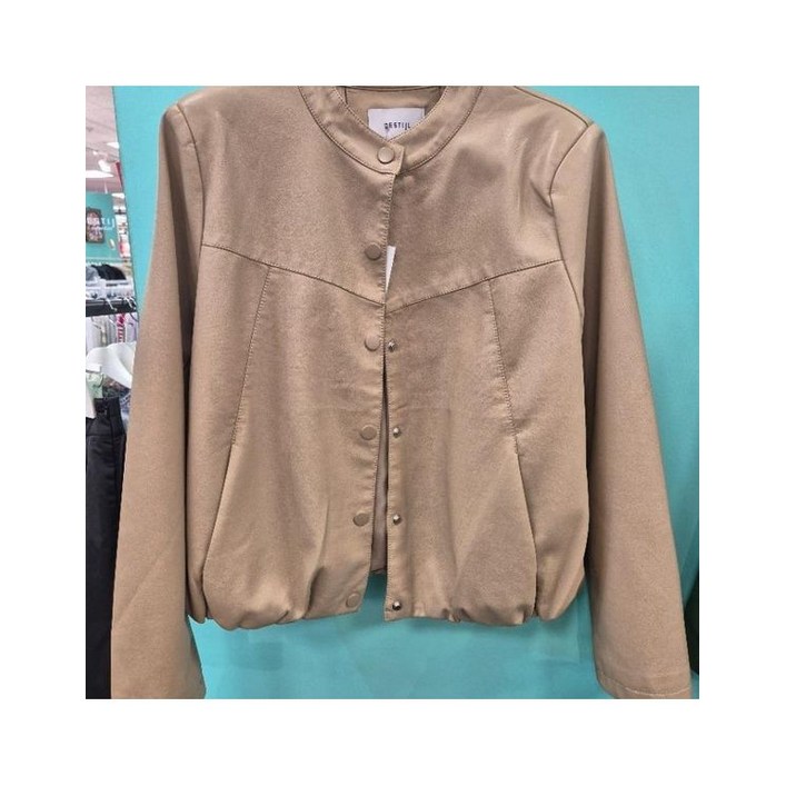 정품발송 데스틸 레더크롭 D2533jk02 350402