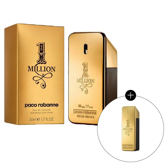 파코라반 원밀리언 EDT 50ml + 미니어처 5ml세트