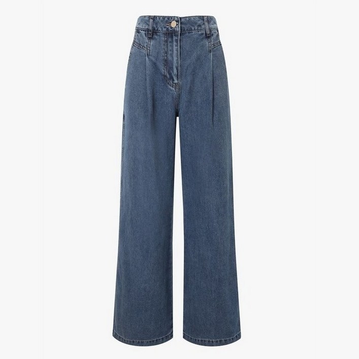 [백화점 정품] 25FW 잇미샤 와이드핏 턱 데님 팬츠 ITP8DPT701