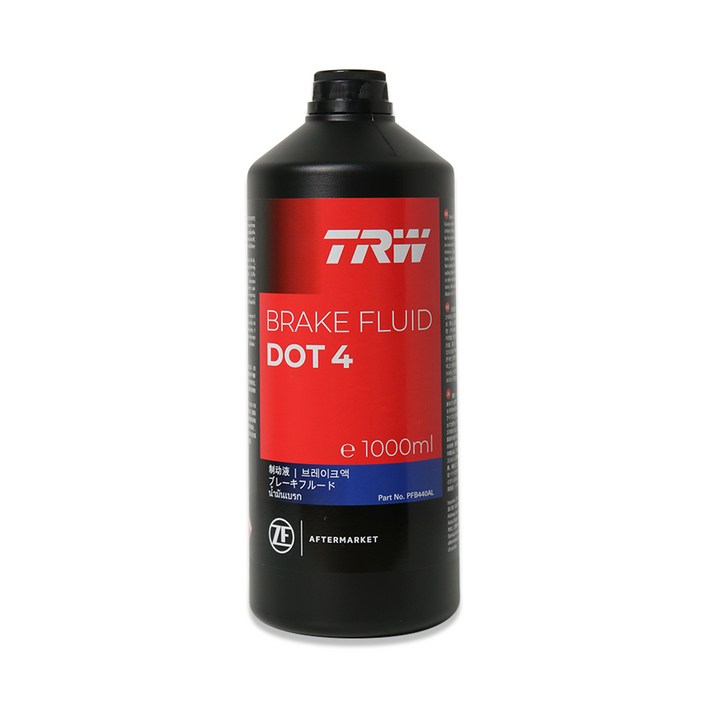 TRW 브레이크 오일 DOT4 1L 전차종, 단일상품, 1L, 1개
