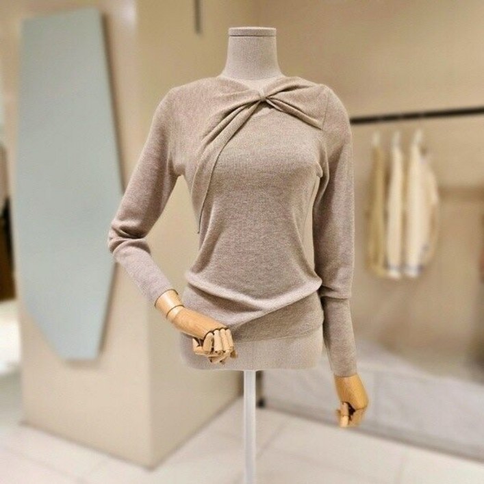 데스틸오픈 꼬임 라운드 니트(D2513SW0312) 742244