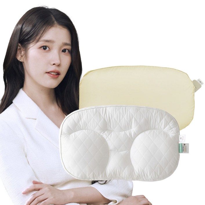 (+베개커버 증정) 슬립앤슬립 깊은잠베개, 화이트, 1개