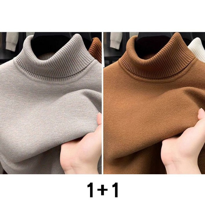 11 남자 폴라 이너 긴팔티 가을 겨울 캐주얼 코디 도톰 남성 니트 티셔츠 패션 데일리 터틀넥 스웨터 상의 WMY