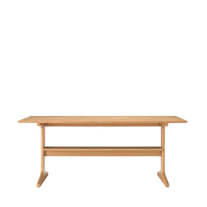 무인양품 MUJI 떡갈나무 리빙 다이닝 테이블 3 내추럴 4550182598438