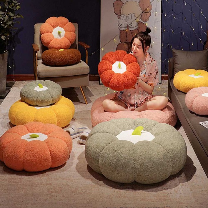 의지몰 푹신한 호박쿠션방석 45cm 70cm 90cm 의지몰 푹신한 호박쿠션방석 45cm 70cm 90cm