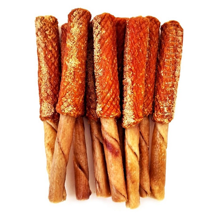 중대형견 애견간식 촌뜨기펫 스틱바치킨말이 포크황태 L 540g10개입 국내제조, 54.06g, 10개, 포크황태