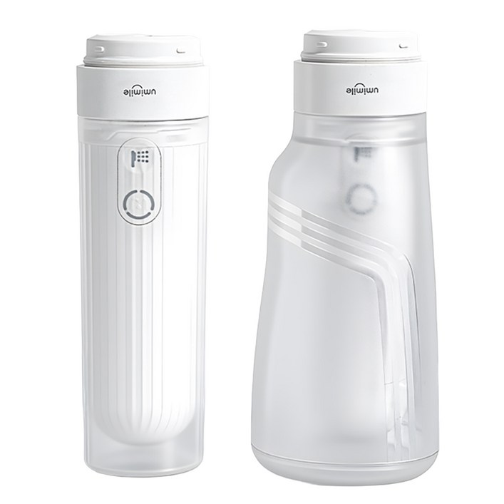 Umimile 생수병 연결 어댑터 휴대용 비데 2세대 C타입 충전식 대용량물통 2종 노즐 MAX 400ml 180ML 외출 여행용 캠핑 전동비데 핸디비데, 간편 배송, 180ML  45구노즐 생수병 어댑터 포함