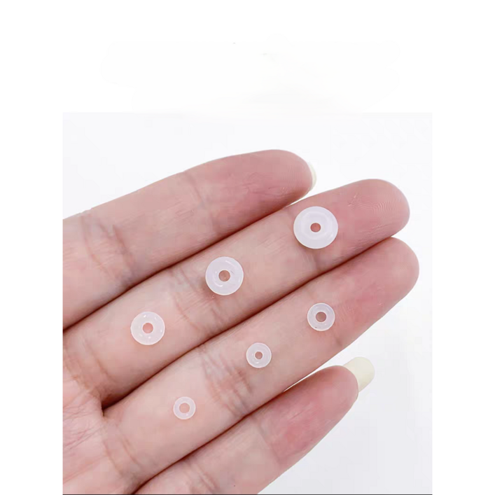 로잘린 쥬얼리 천연원석  투명실리콘보호캡부자재