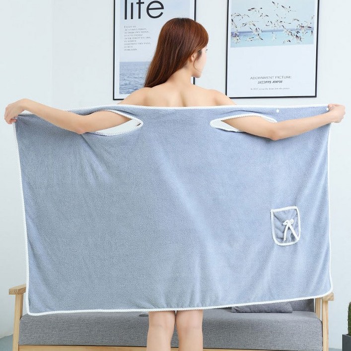 수지나 여성용 부드러운 수면 샤워가운 수지나 여성용 부드러운 수면 샤워가운