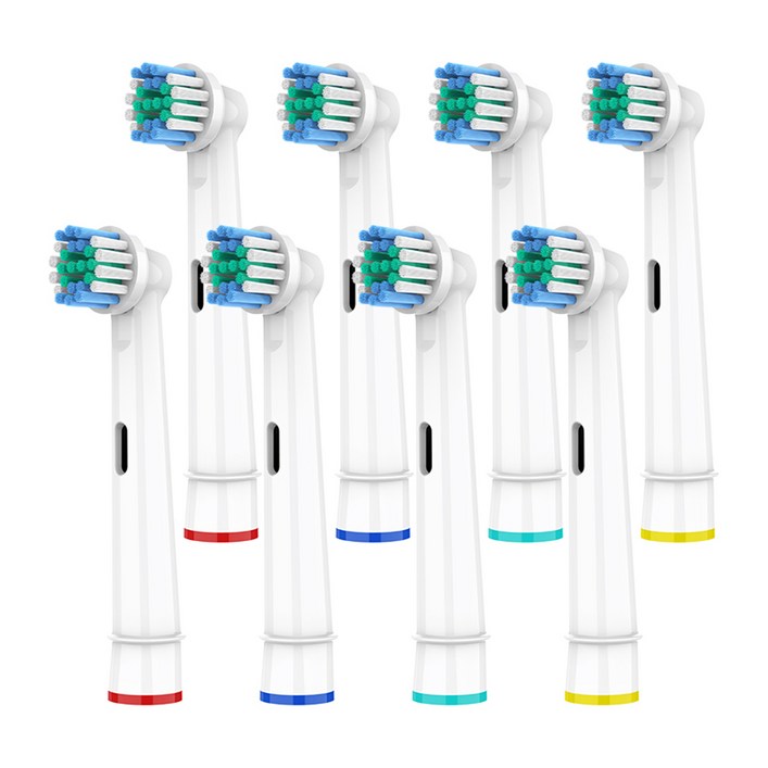 오랄비 브라운 호환 전동 칫솔모 리필모, 2세트, 칫솔모 4개