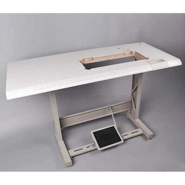 맞춤형 산업용 재봉틀 책상 컴퓨터 자동 미싱 테이블, 옛날식 프레임 - 곡선 엣지